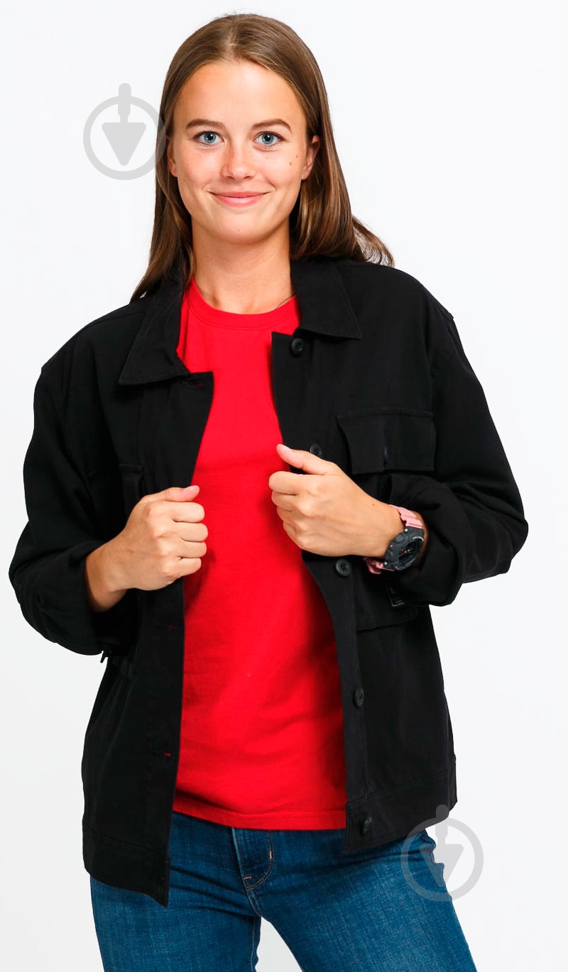 Куртка женская Vans CLARK JACKET VN0A5AR6BLK1 р.L черная - фото 1