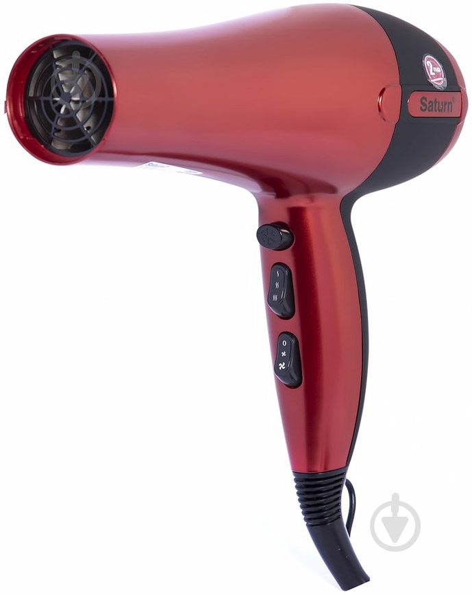 Фен Saturn ST-HC7229 red - фото 1 Фен Saturn ST-HC7229 red - фото 1