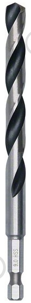Свердло Bosch HSS PointTeQ HEX 9.0 x 125 мм 1 шт. 2608577535 - фото 1 Свердло Bosch HSS PointTeQ HEX 9.0 x 125 мм 1 шт. 2608577535 - фото 1