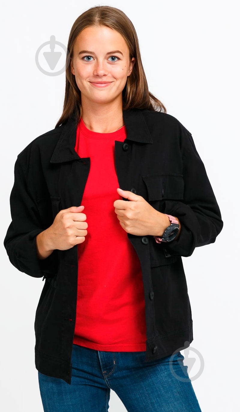 Куртка женская Vans CLARK JACKET VN0A5AR6BLK1 р.S черная - фото 1 Куртка женская Vans CLARK JACKET VN0A5AR6BLK1 р.S черная - фото 1