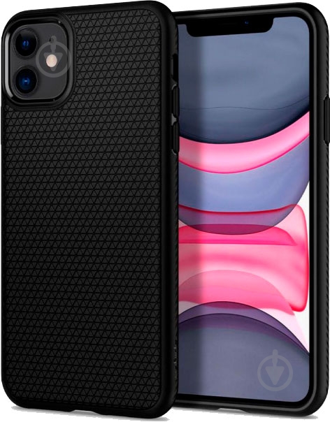 Чохол Spigen Liquid Air Matte Black 076CS27184 для Apple iPhone 11 - фото 4