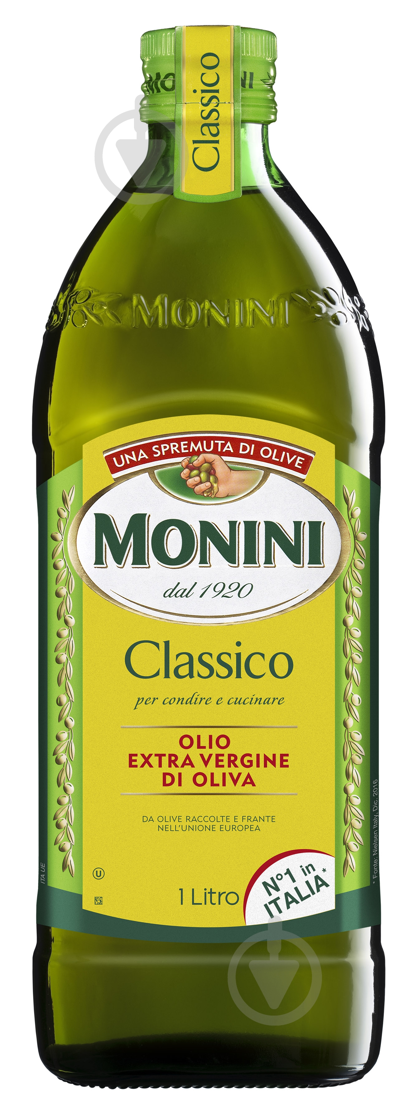 Масло оливковое Monini Extra Vergine Classico 1 л - фото 1