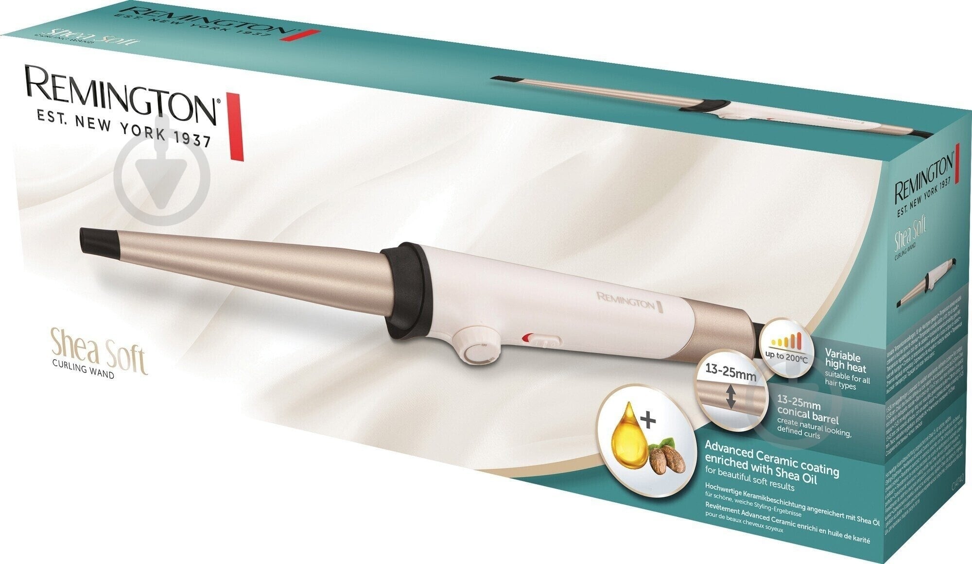 Плойка Remington CI4740 E51 Shea Soft Curling Wand - фото 7