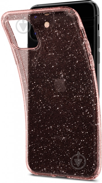 Чехол Spigen Liquid Crystal Glitter Rose Quartz 076CS27182 для Apple iPhone 11 - фото 2