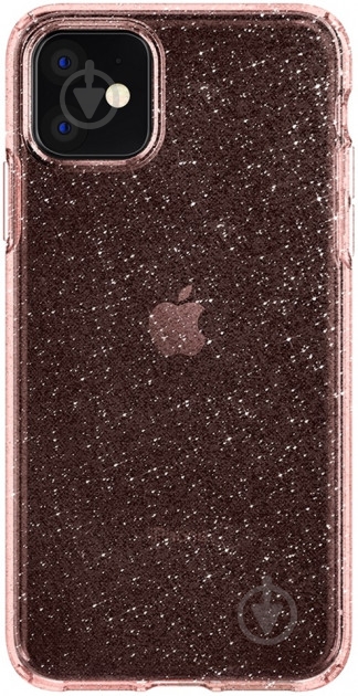 Чехол Spigen Liquid Crystal Glitter Rose Quartz 076CS27182 для Apple iPhone 11 - фото 1