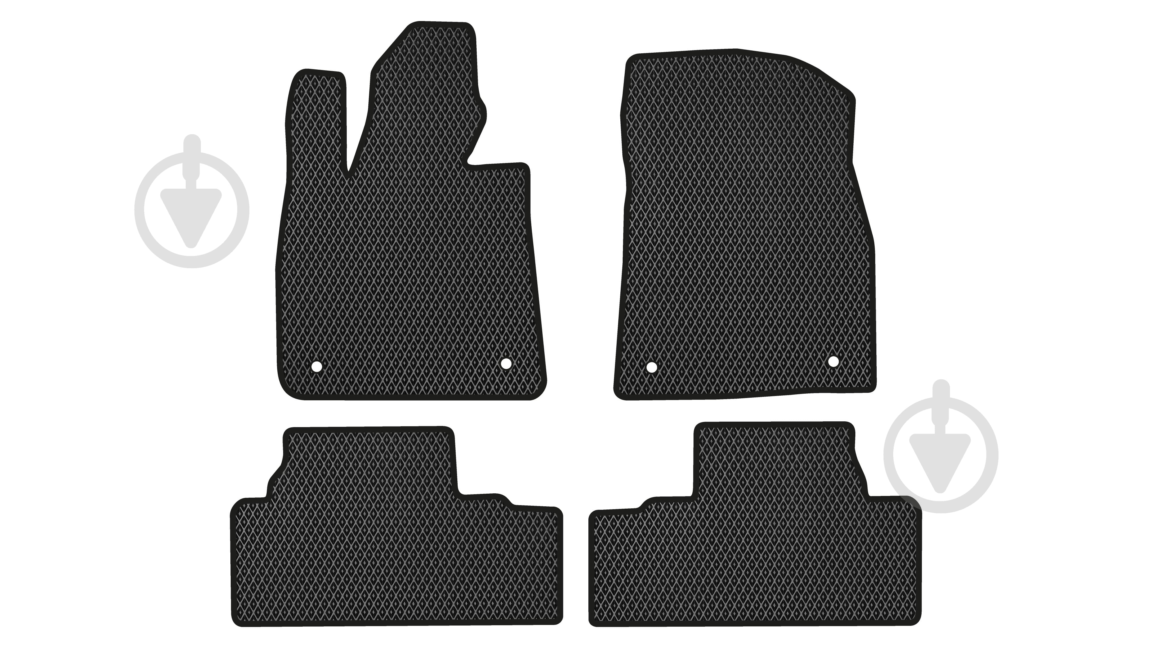 Коврики автомобильные EVAtech Lexus RX 2017-2019 (LS14005PC4TL4RBB) модельные - фото 1
