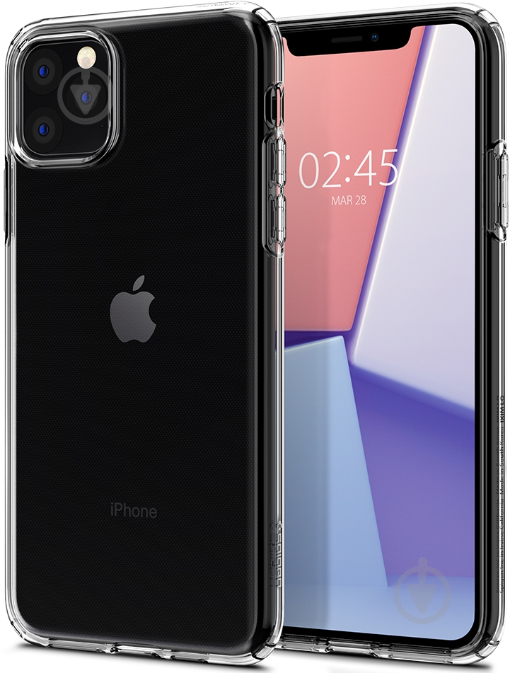 Чехол Spigen Crystal Flex Crystal Clear для Apple iPhone 11 Pro - фото 2