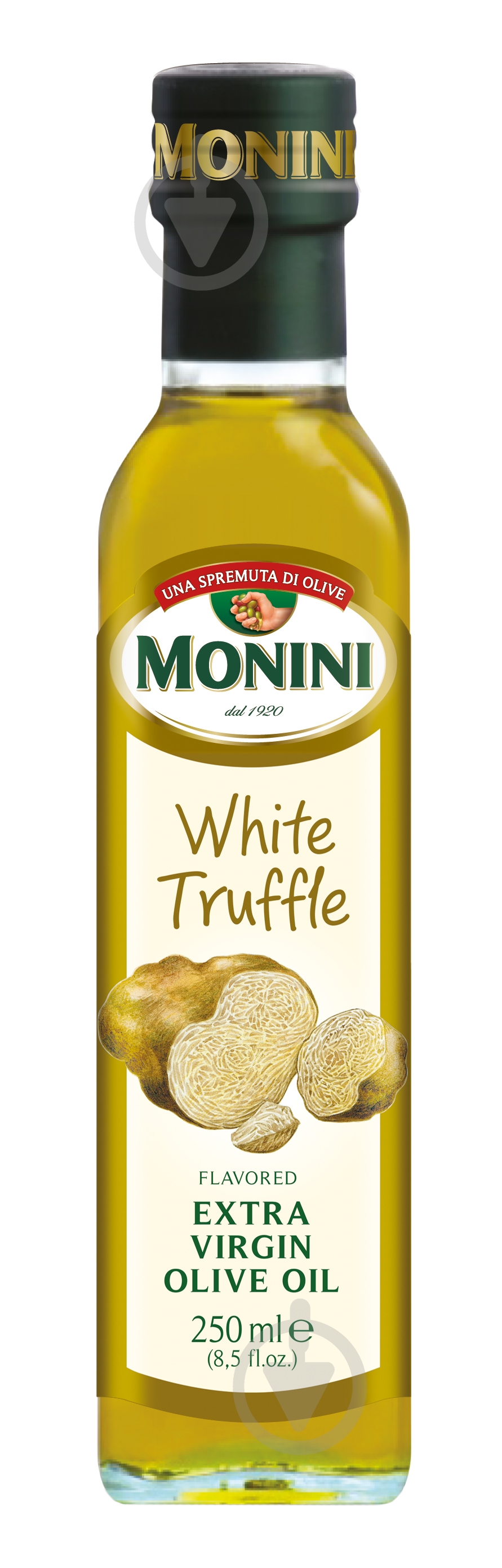 Масло оливковое Monini Extra Vergine White Truffle 250 мл - фото 1