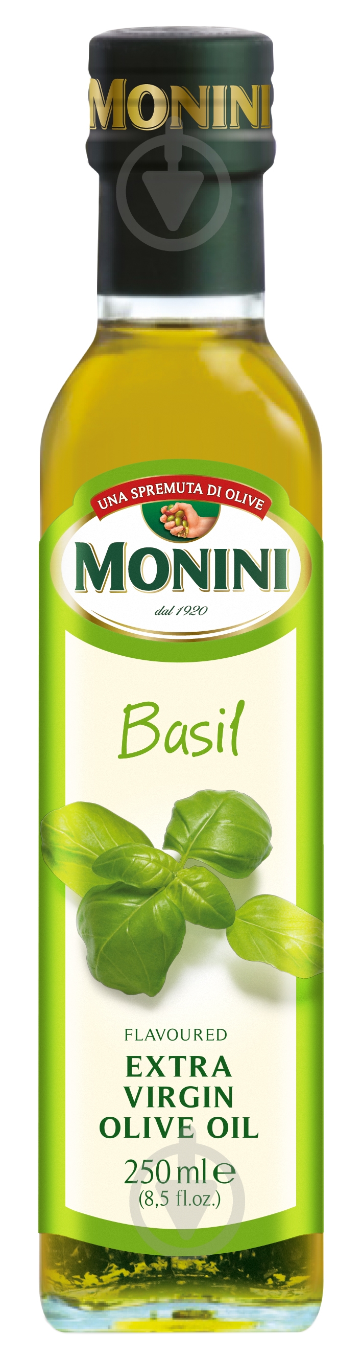 Масло оливковое Monini Extra Vergine Basil 250 мл - фото 1 Масло оливковое Monini Extra Vergine Basil 250 мл - фото 1