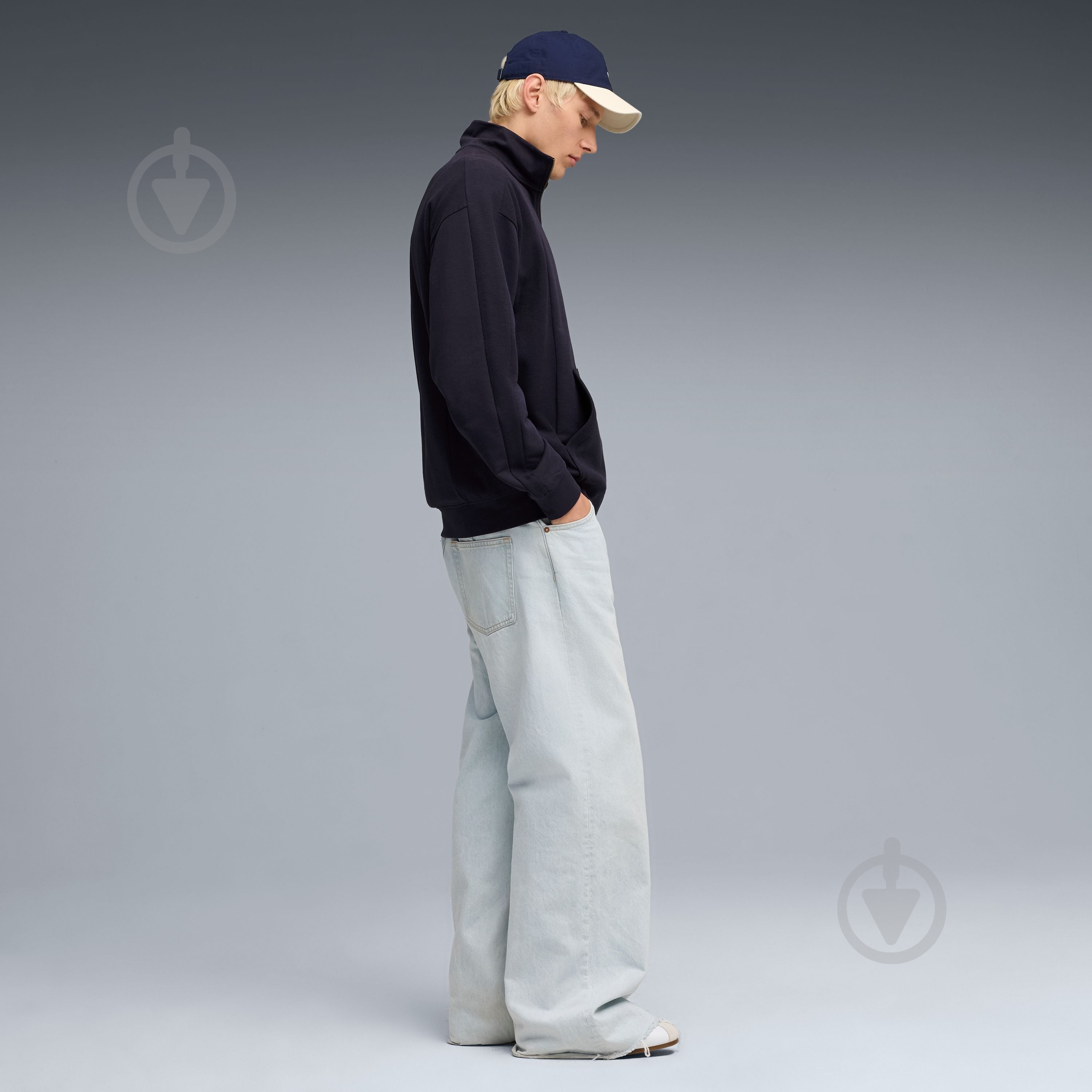 Джемпер Puma PUMA CLASS Relaxed Pinnacle Track Jacket TR 69207116 р.M синий - фото 3