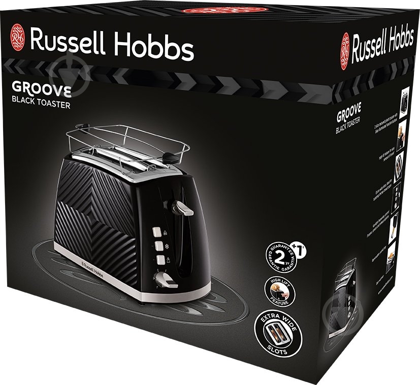 Тостер Russell Hobbs 26390-56 Groove - фото 8