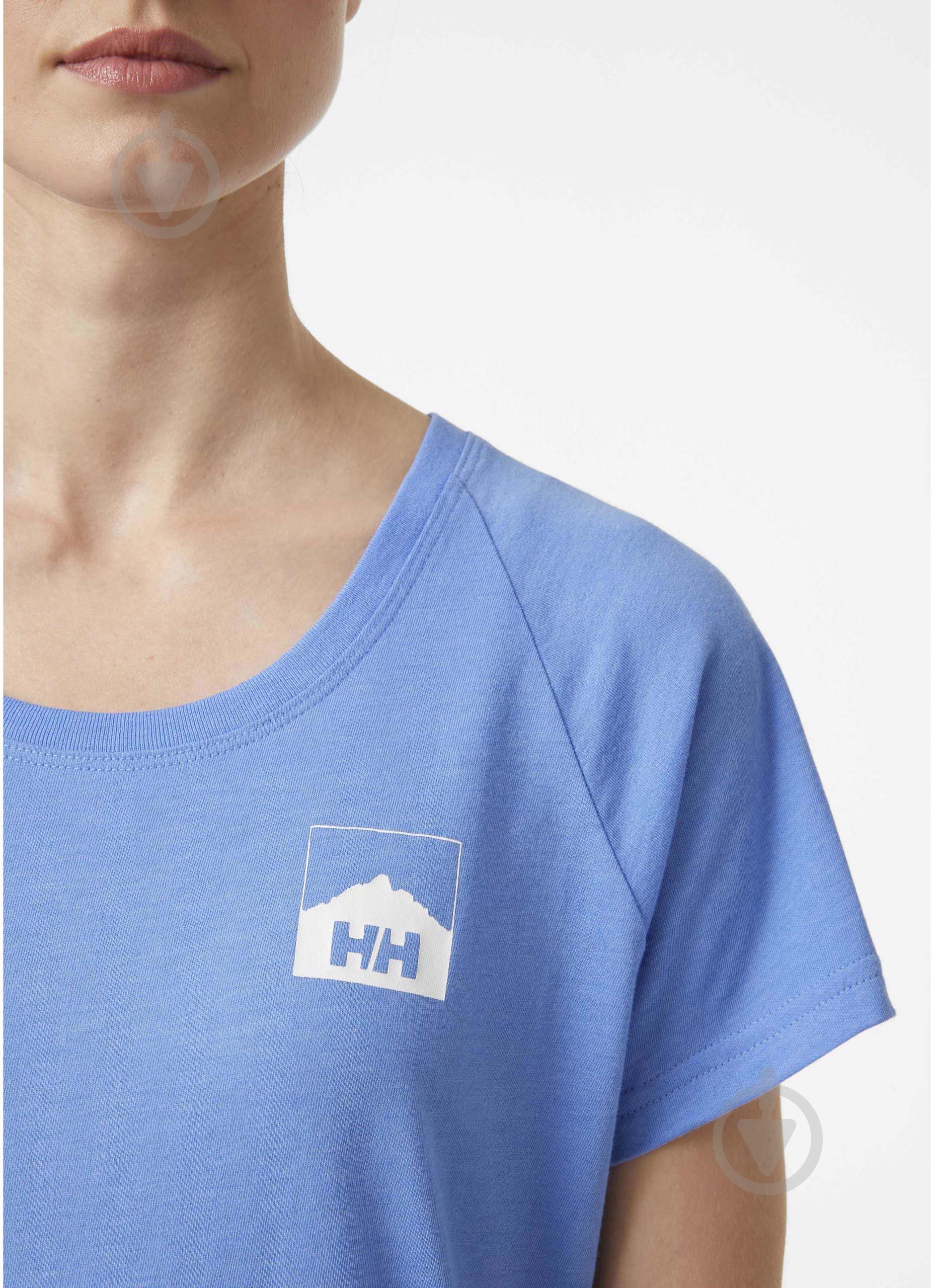 Футболка Helly Hansen 62985-620 р.XL голубой - фото 3