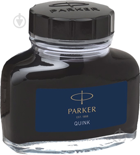 Чернила Quink 57 мл темно-синий 11 010BLB Parker 1 шт. - фото 1