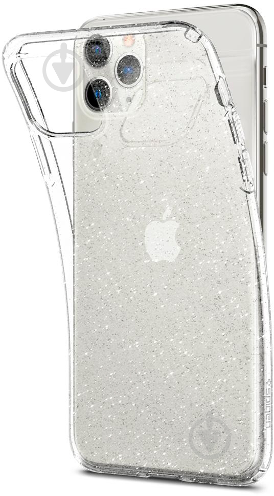 Чехол Spigen Liquid Crystal Glitter Crystal Quartz для Apple iPhone 11 Pro - фото 2