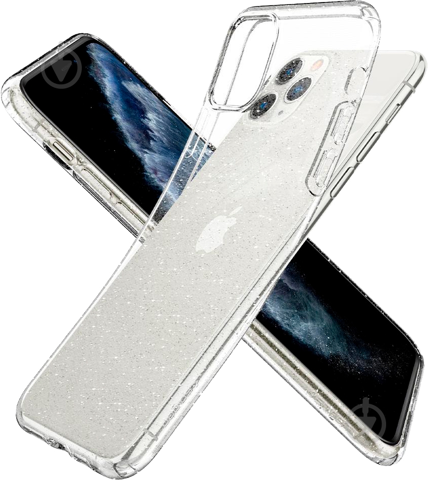Чехол Spigen Liquid Crystal Glitter Crystal Quartz для Apple iPhone 11 Pro - фото 8