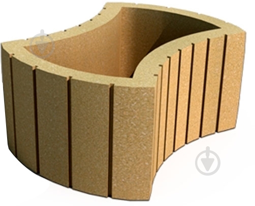 Цветочница Золотой Мандарин 450х660х250 горчичная - фото 1 Цветочница Золотой Мандарин 450х660х250 горчичная - фото 1