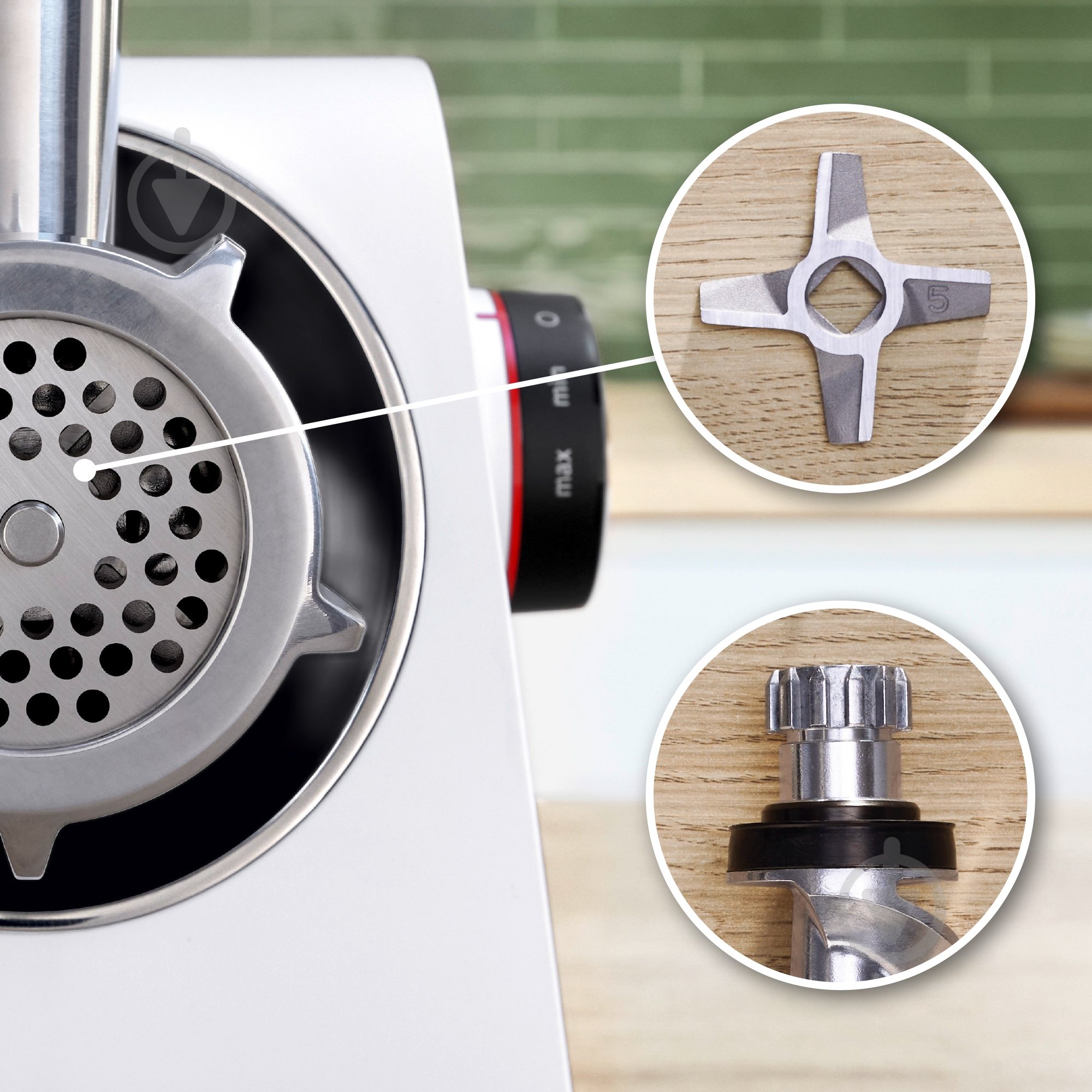 Мясорубка Bosch Series 6 MultiPower MFWS607W - фото 13