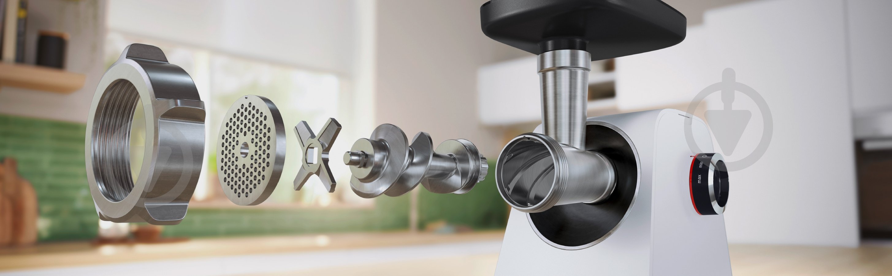 Мясорубка Bosch Series 6 MultiPower MFWS607W - фото 10