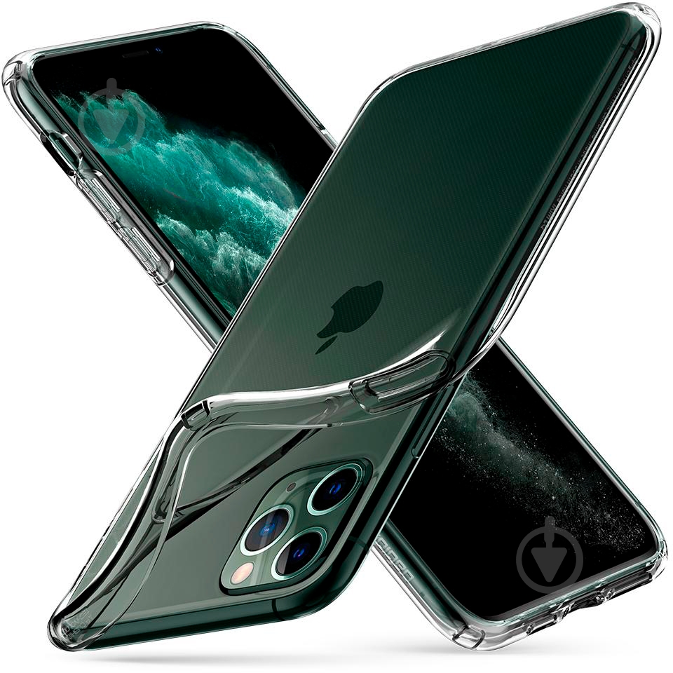 Чохол Spigen Liquid Crystal Crystal Clear для Apple iPhone 11 Pro - фото 3 Чохол Spigen Liquid Crystal Crystal Clear для Apple iPhone 11 Pro - фото 3