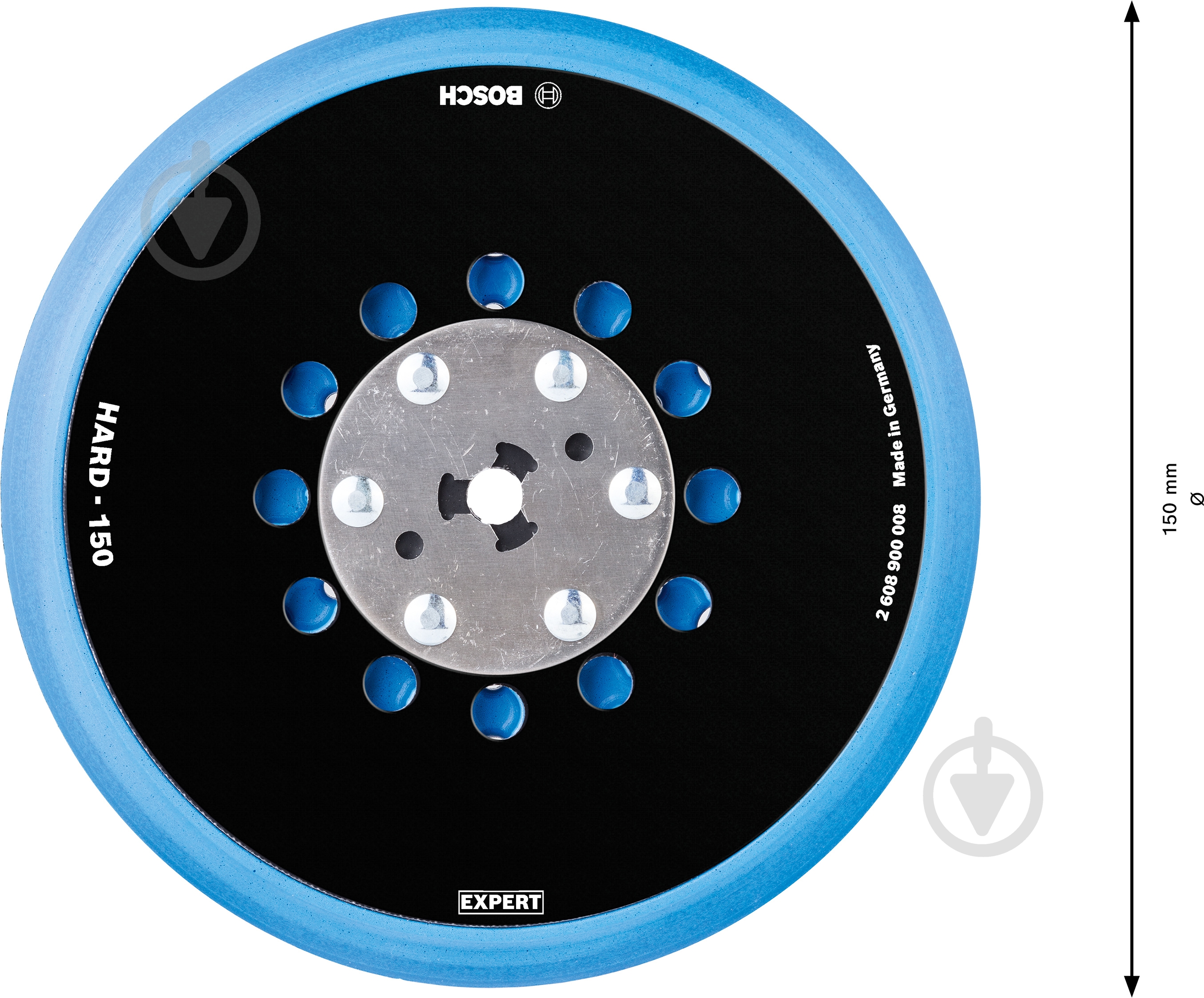 Платформа шлифовальная Bosch EXPERT Multihole 150 мм 2608900008 - фото 2 Платформа шлифовальная Bosch EXPERT Multihole 150 мм 2608900008 - фото 2