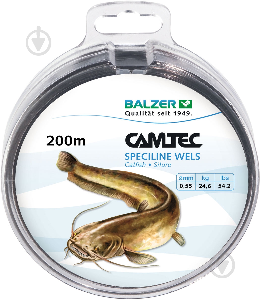 Леска Balzer Camtec Сом 200м 0.65мм 12166065 - фото 1