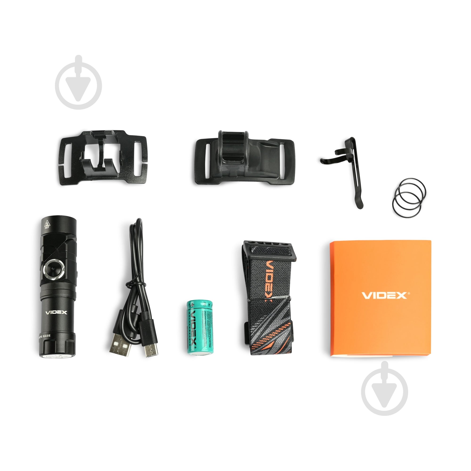 Ліхтарик акумуляторний Videx LEVLF-A244RH 600Lm 5000K чорний - фото 7