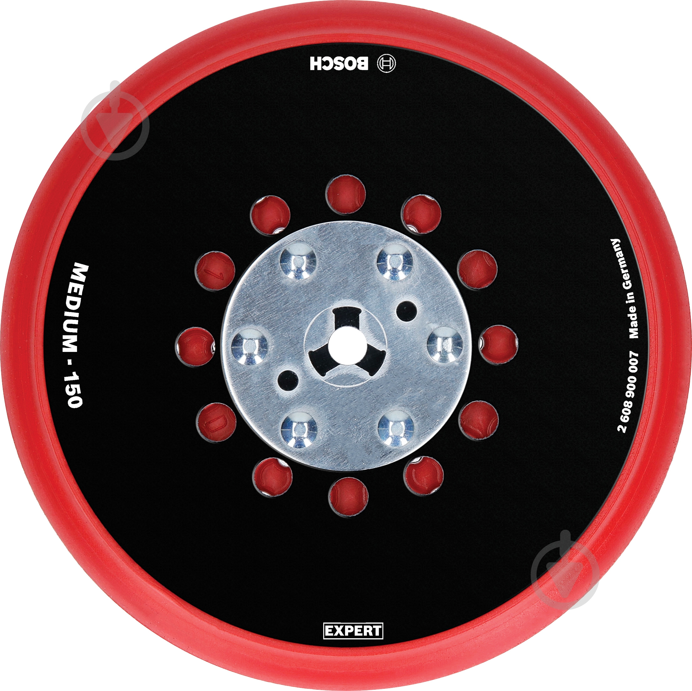 Платформа шлифовальная Bosch EXPERT Multihole medium 150 мм 2608900007 - фото 1