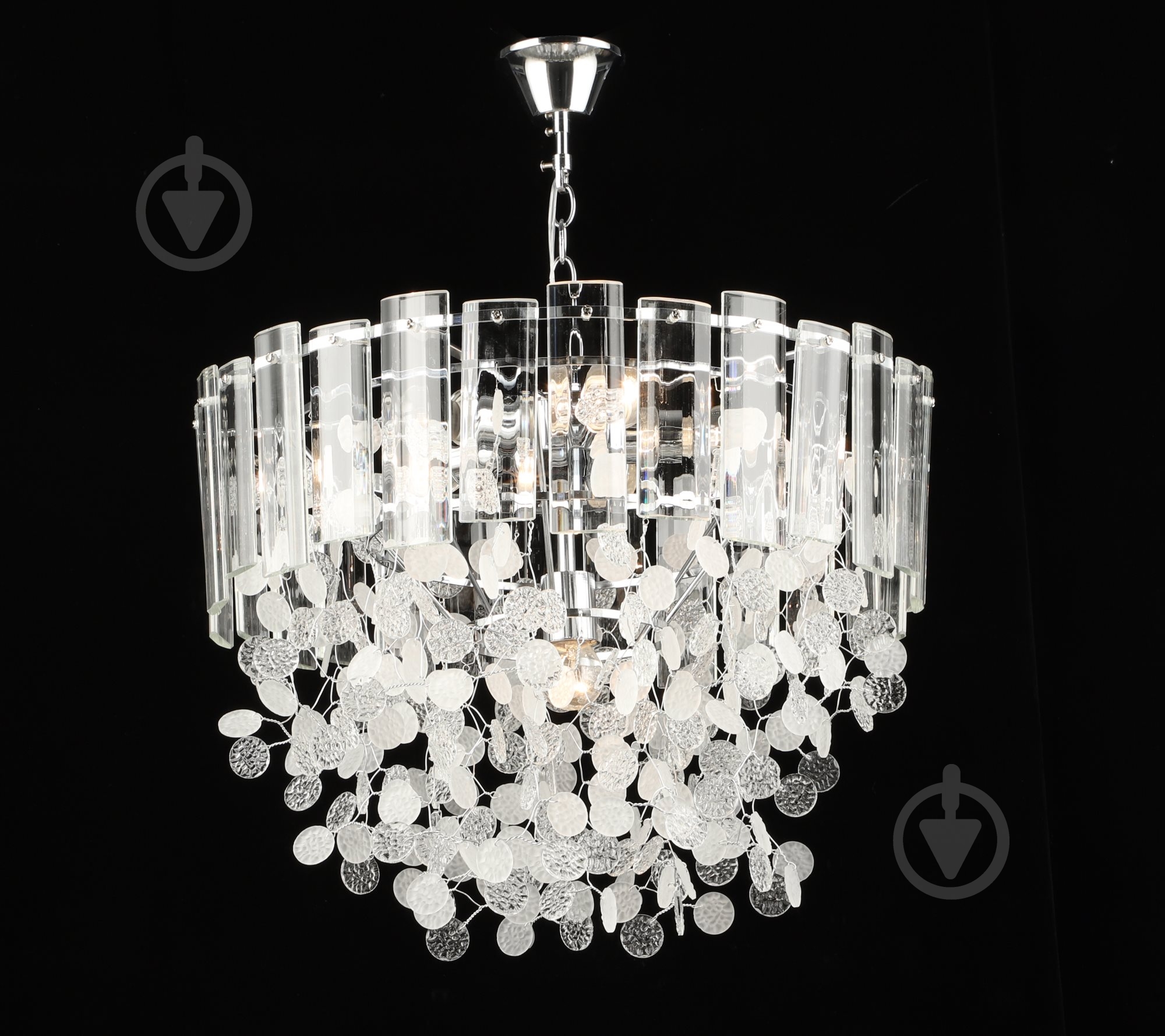 Люстра подвесная Valeso Velvet Light 6x60 Вт E27 48864 - фото 1