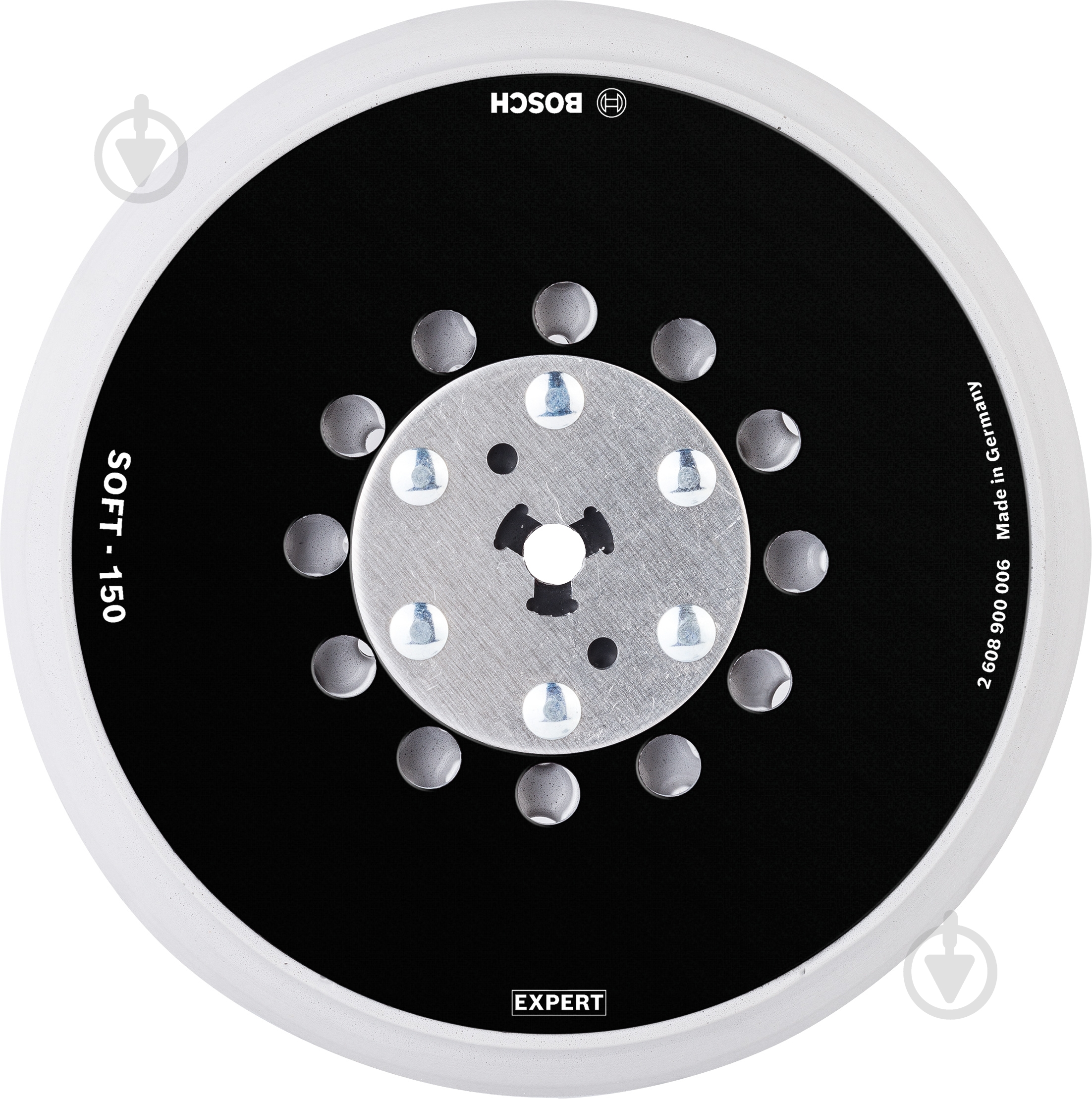 Платформа шліфувальна Bosch EXPERT Multihole soft 150 мм 2608900006 - фото 1