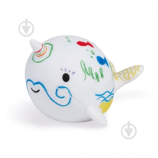 Игрушка для купания Janod Рисование. Нарвал J04726 - фото 6