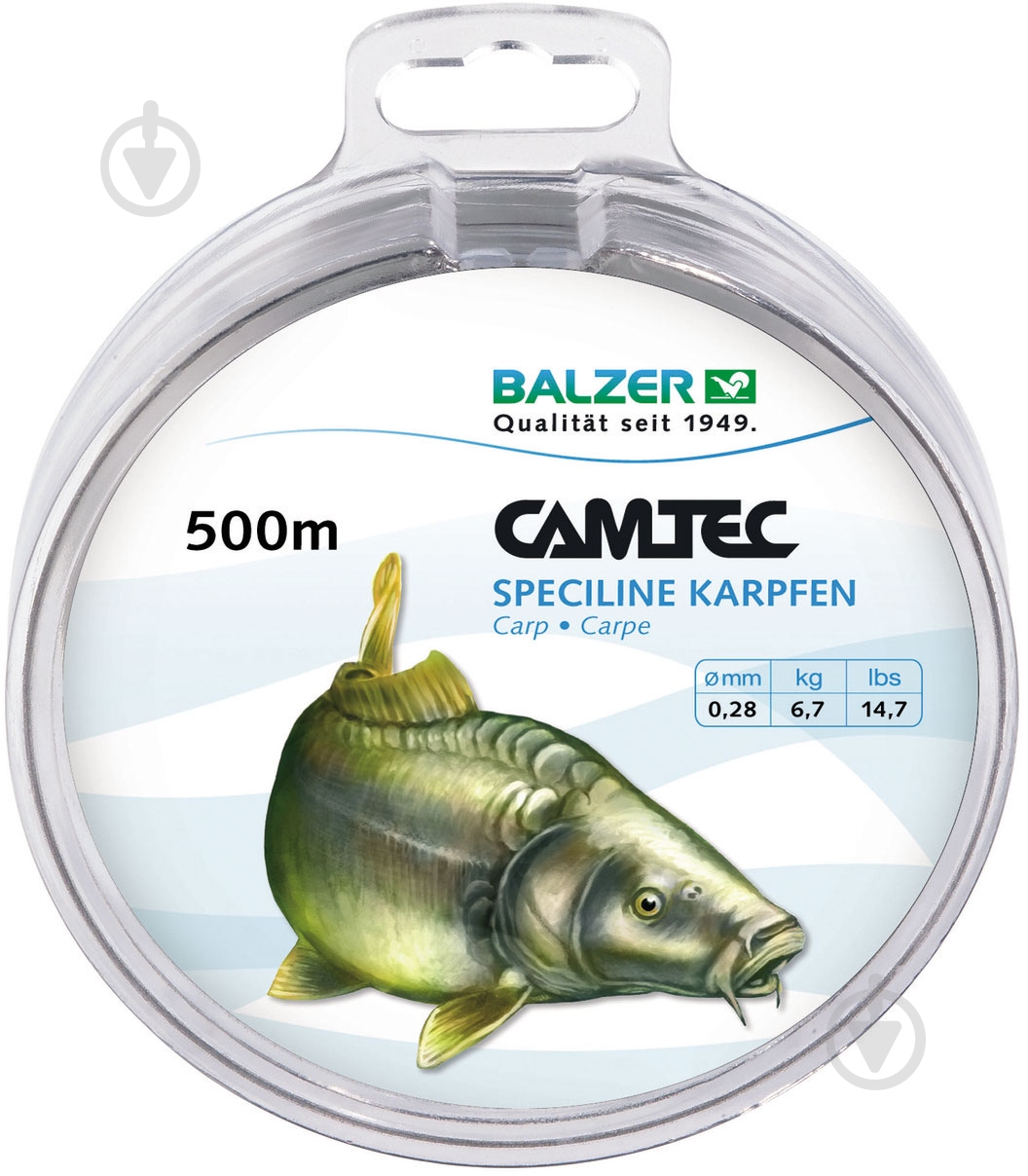 Леска Balzer Camtec карп 400м 0.35мм 12162035 - фото 1