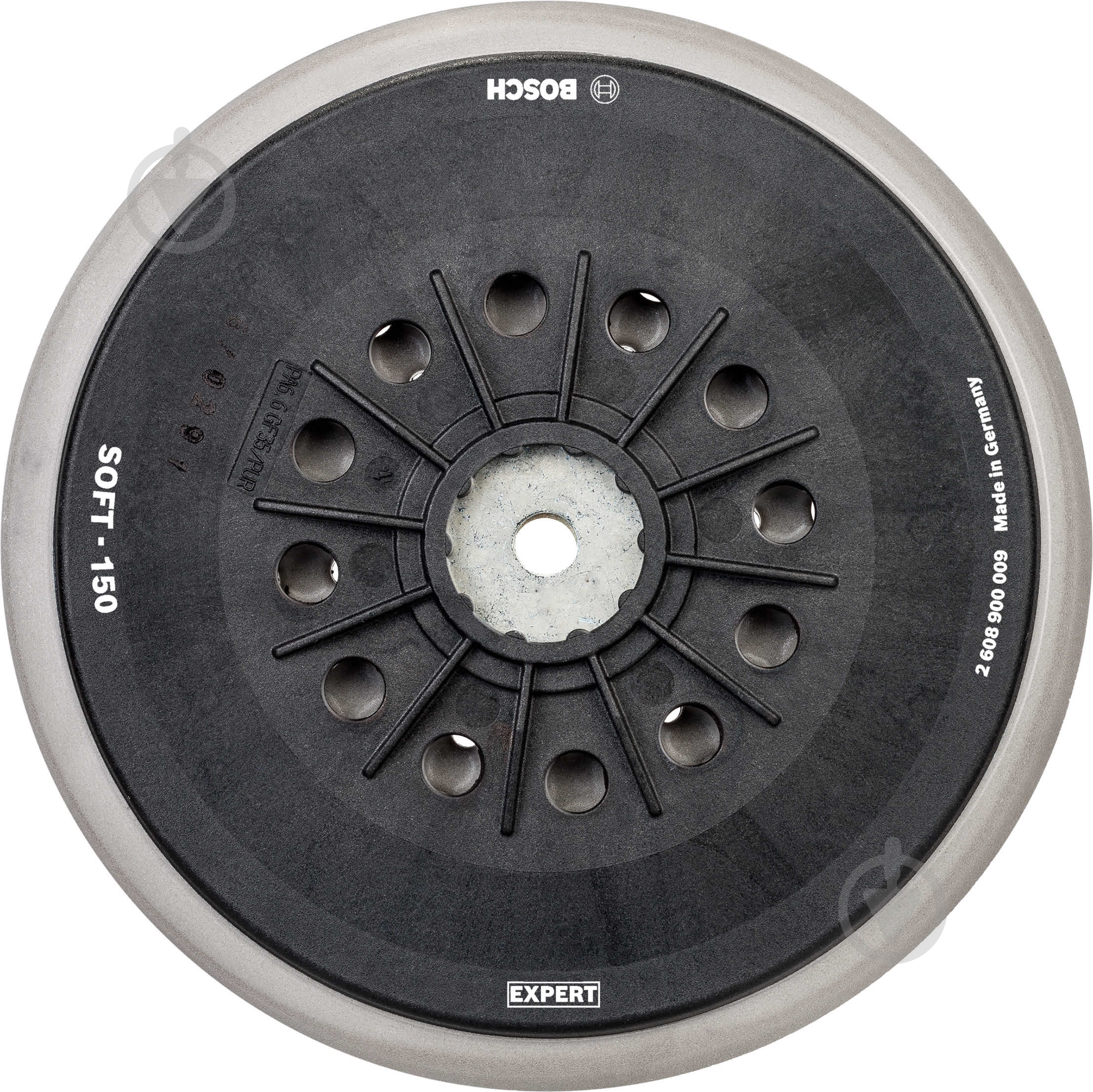 Платформа шлифовальная Bosch EXPERT Multihole soft 150 мм 2608900009 - фото 1 Платформа шлифовальная Bosch EXPERT Multihole soft 150 мм 2608900009 - фото 1