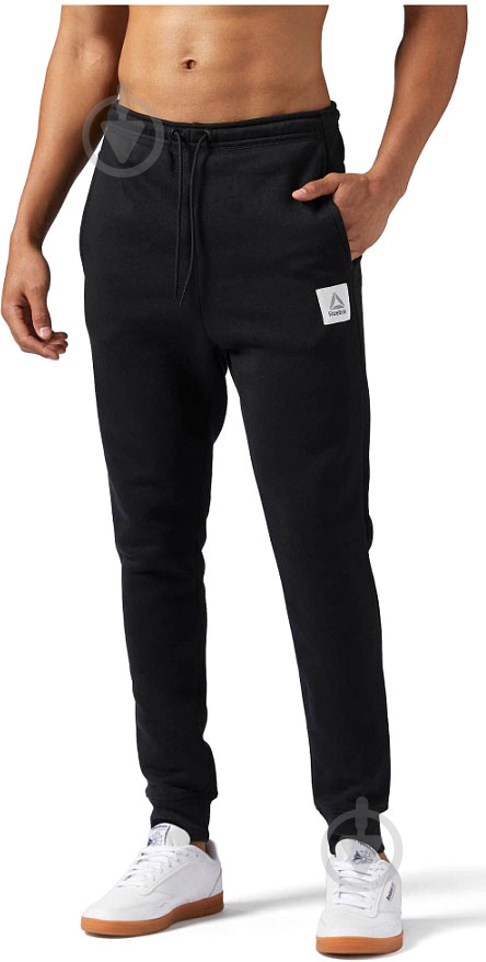 Брюки Reebok Jogger BQ2533 р. L черный - фото 3 Брюки Reebok Jogger BQ2533 р. L черный - фото 3