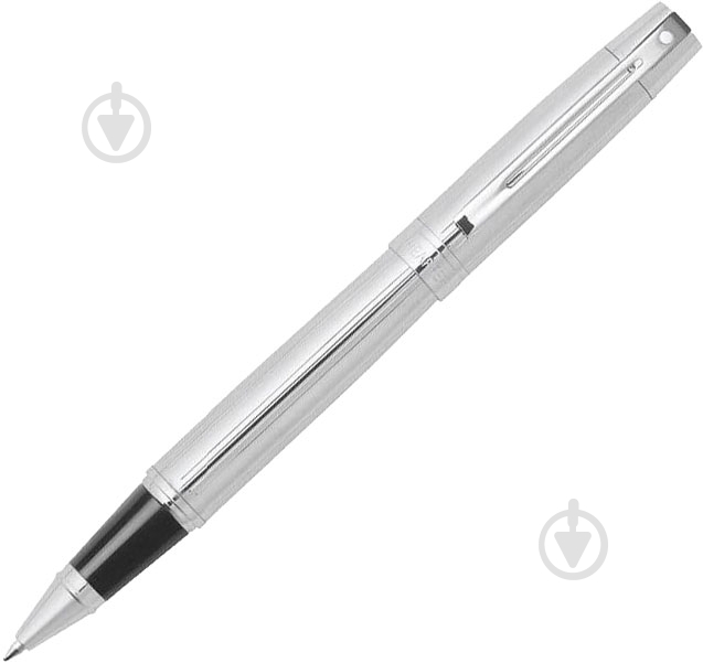 Ручка-ролер Sheaffer Gift Collection 300 Straight Line Chased Chrome Sh932615 - фото 1