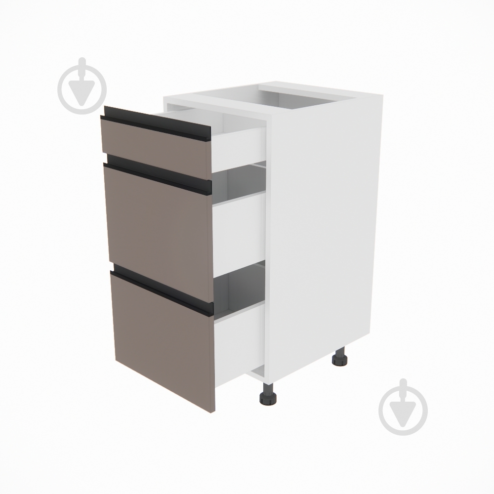 Тумба нижня Софі ( Н 40 Ш FAVORIT) глиняний сірий/білий Світ Меблів - фото 2 Тумба нижня Софі ( Н 40 Ш FAVORIT) глиняний сірий/білий Світ Меблів - фото 2