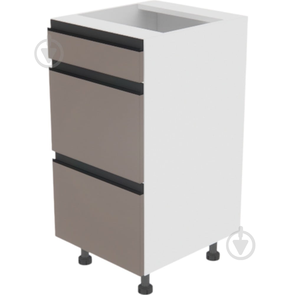 Тумба нижня Софі ( Н 40 Ш FAVORIT) глиняний сірий/білий Світ Меблів - фото 1 Тумба нижня Софі ( Н 40 Ш FAVORIT) глиняний сірий/білий Світ Меблів - фото 1