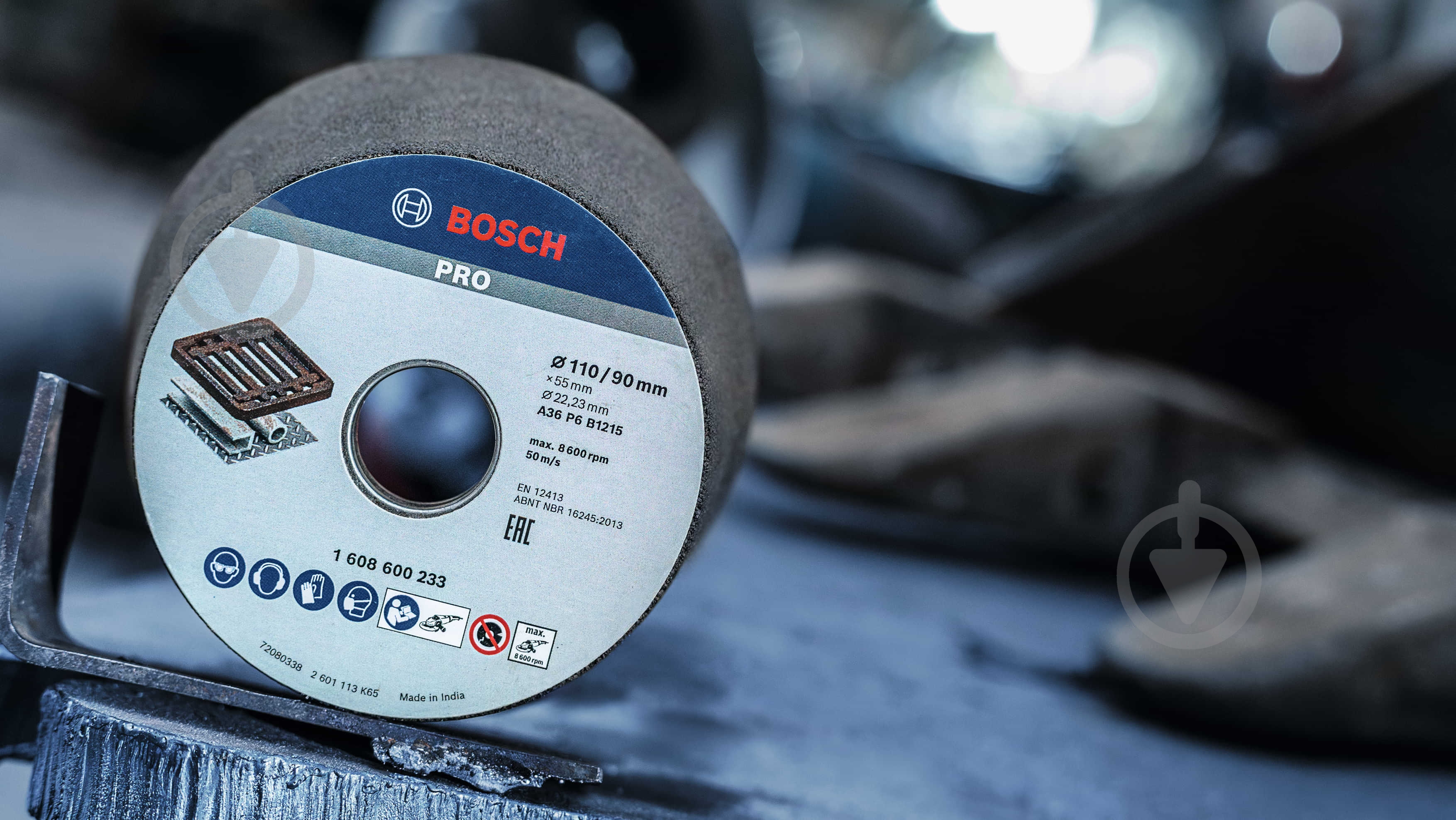 Чашка шлифовальная Bosch 110мм K16 1608600231 - фото 19