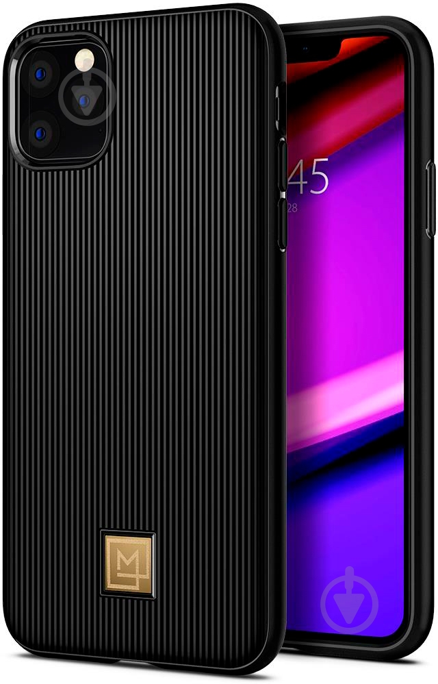 Чехол Spigen La Manon Classy Black для Apple iPhone 11 Pro Max - фото 3