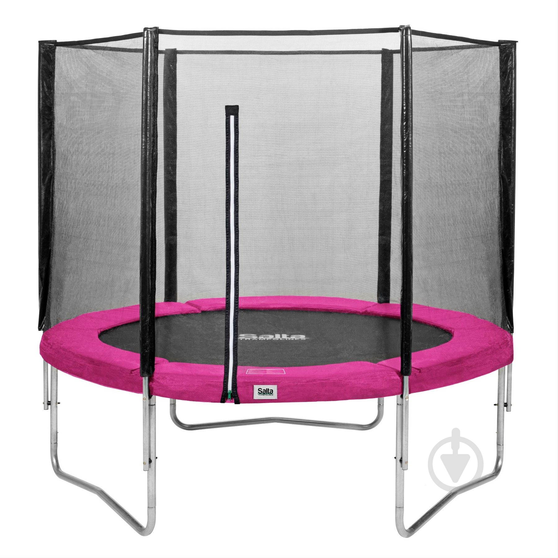 Батут Salta combo круглый 183 см pink - фото 1 Батут Salta combo круглый 183 см pink - фото 1
