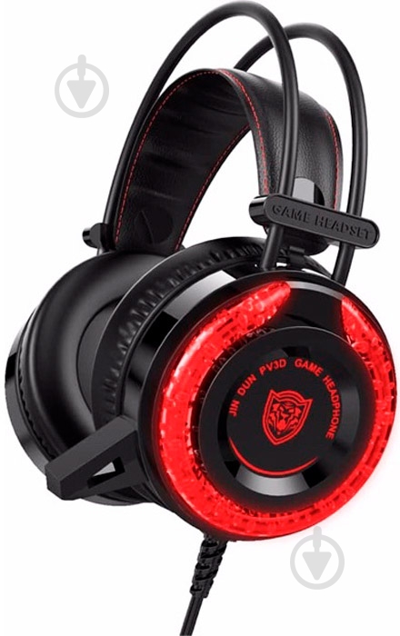 Гарнитура Jedel black/red (GH-232) - фото 2