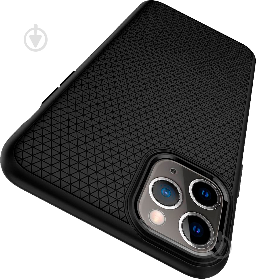 Чохол Spigen Liquid Air Matte Black для Apple iPhone 11 Pro Max - фото 3