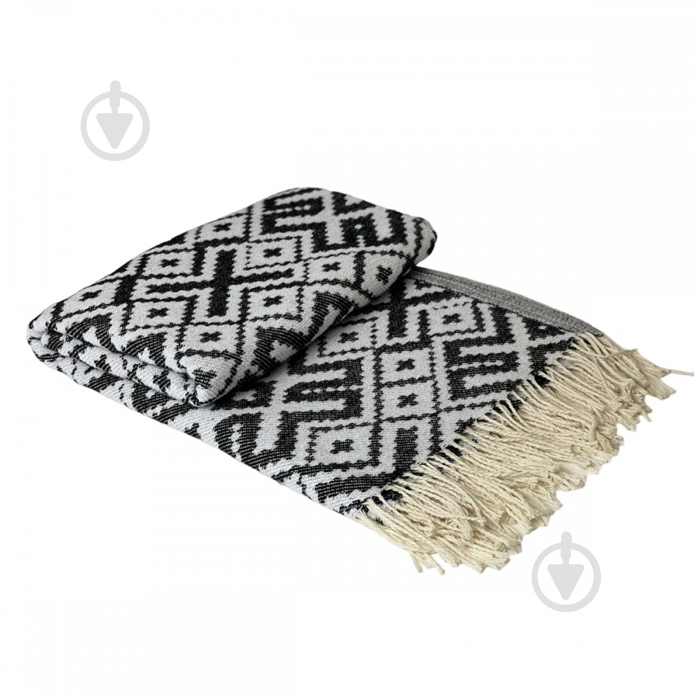 Плед Код Несокрушимой Нации 140x200 см черный с белым SoundSleep - фото 1 Плед Код Несокрушимой Нации 140x200 см черный с белым SoundSleep - фото 1