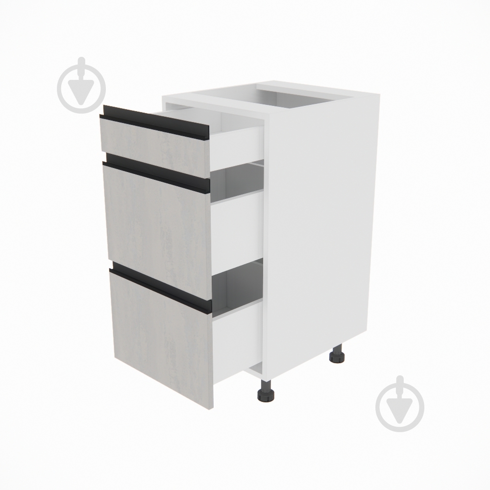 Тумба нижня Софі ( Н 40 Ш FAVORIT) шовковий камінь/білий Світ Меблів - фото 2