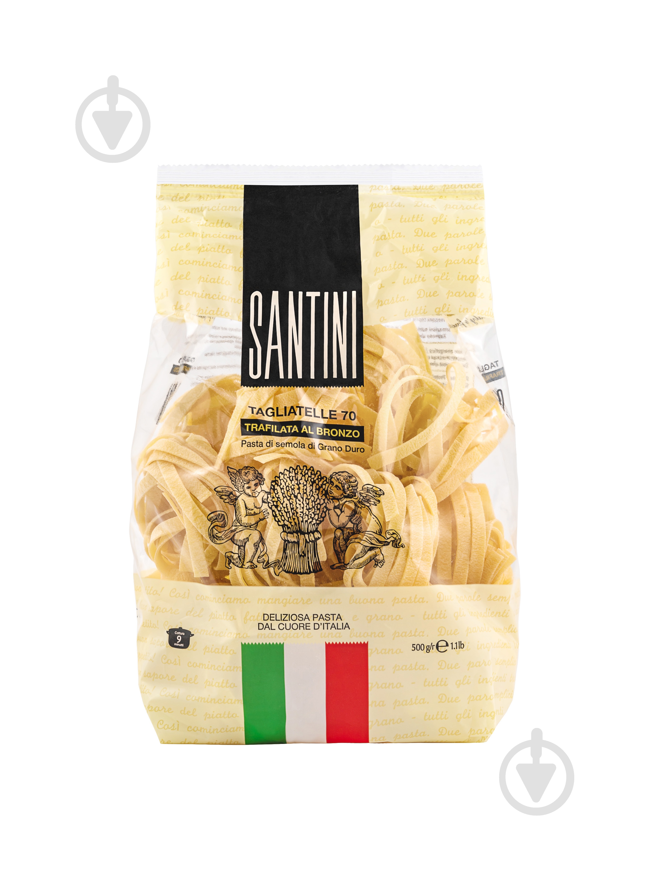 Макароны Santini Гнёзда Тagliatelle 70 500 г - фото 1 Макароны Santini Гнёзда Тagliatelle 70 500 г - фото 1