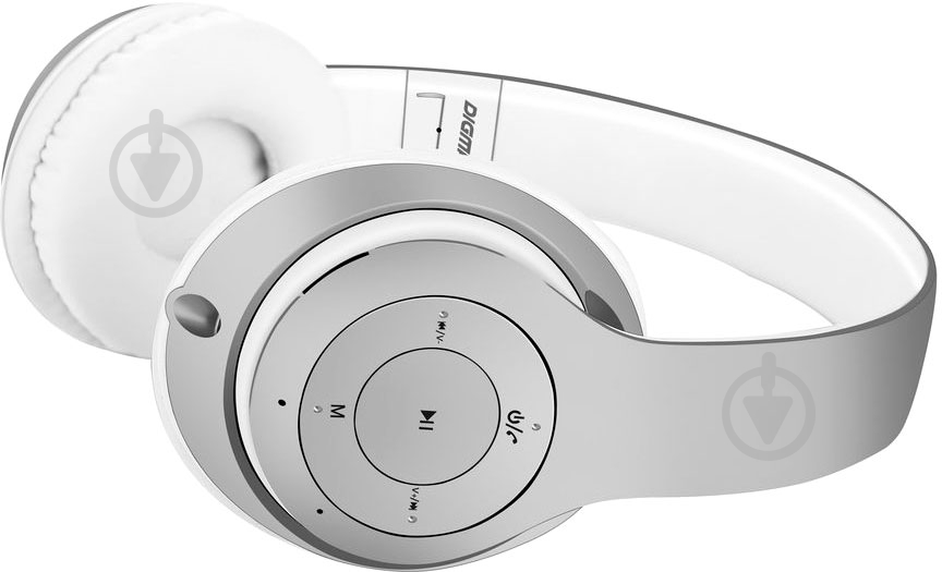 Наушники Digma grey BT-14 - фото 5 Наушники Digma grey BT-14 - фото 5