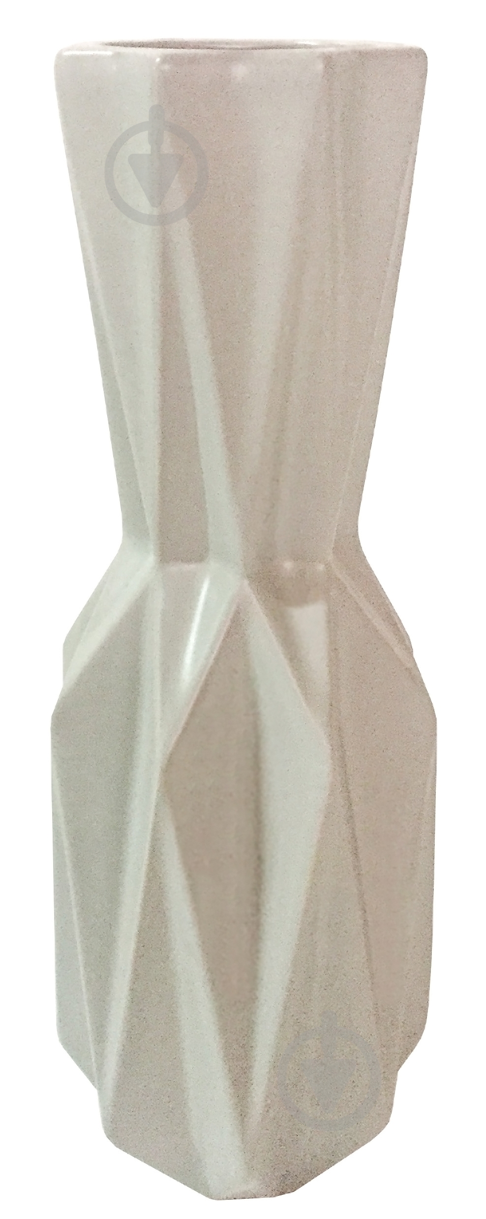 Ваза керамическая серая Кин 31 см - фото 1