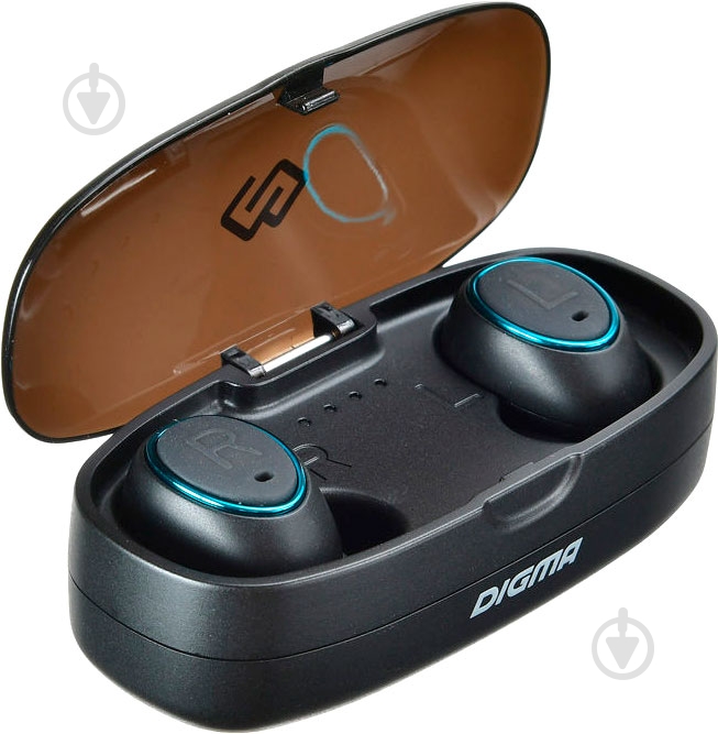 Наушники Digma TWS-04 black - фото 7
