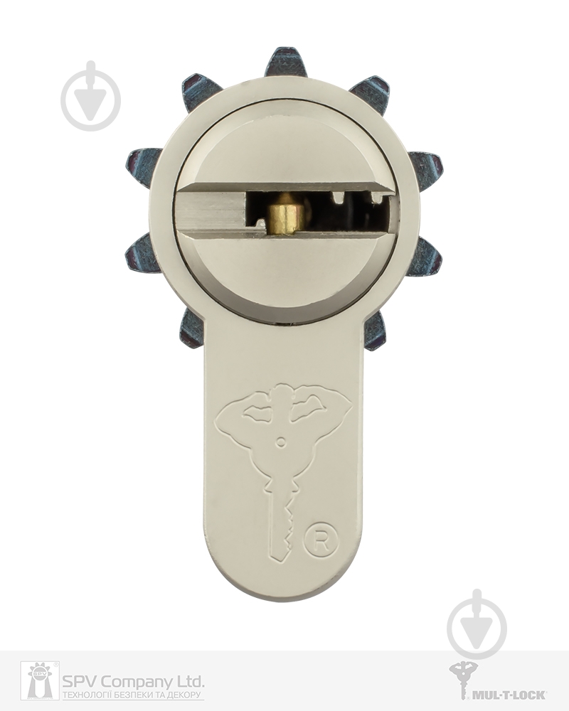 Цилиндр Mul-T-Lock Integrator Nst 33x43 Cgw 33x43 ключ-ключ 76 мм никель сатин - фото 3 Цилиндр Mul-T-Lock Integrator Nst 33x43 Cgw 33x43 ключ-ключ 76 мм никель сатин - фото 3