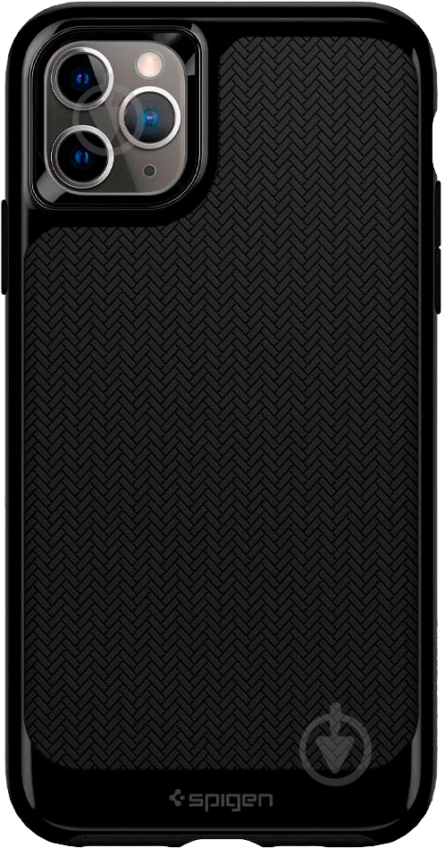 Чохол Spigen 075CS27146Neo Hybrid Jet Black для Apple iPhone 11 Pro Max - фото 1