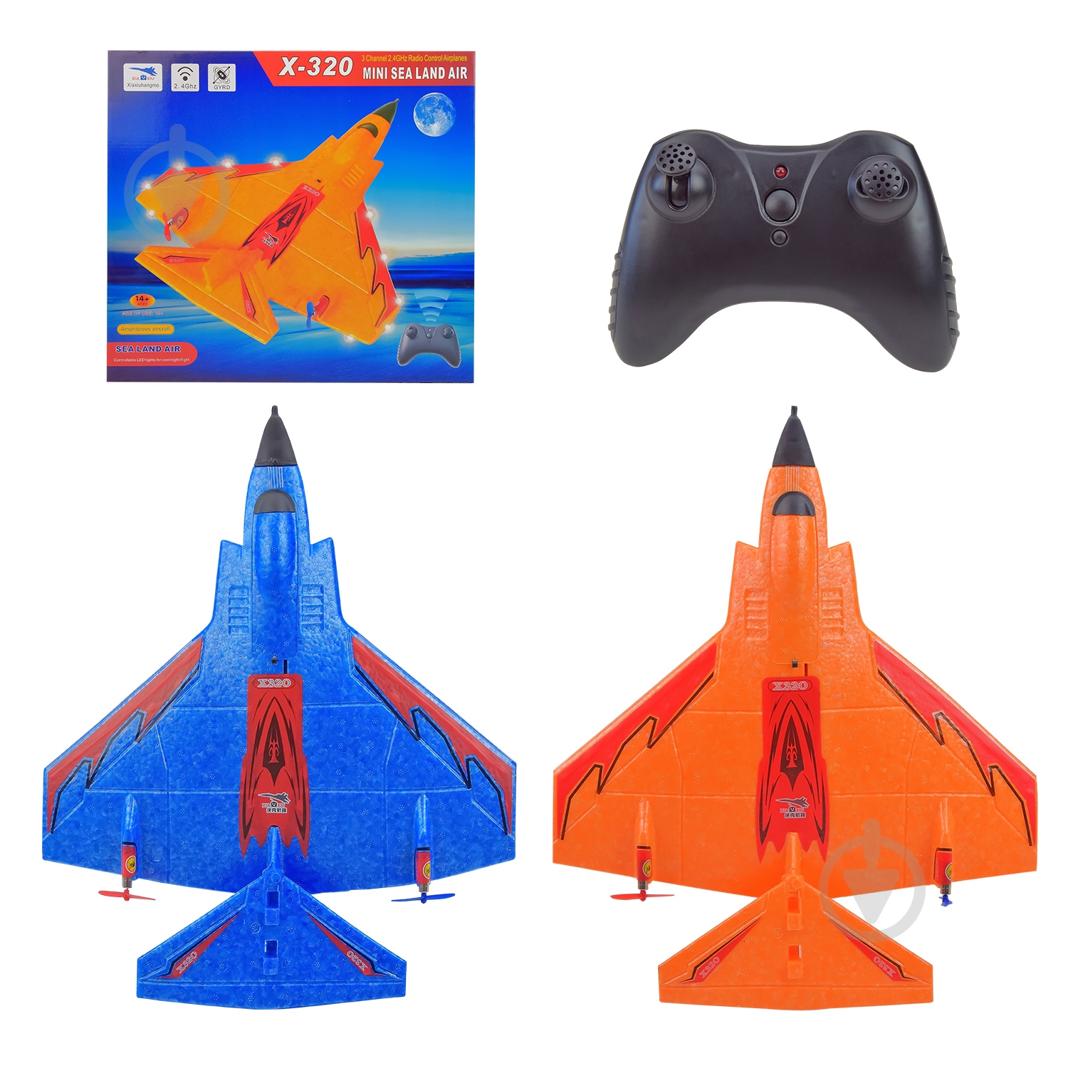 Игрушка на радиоуправлении Самолет в ассортименте X320 - фото 1